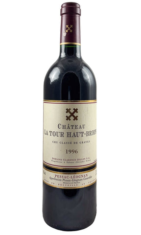 Bottle of Chateau La Tour Haut Brion, Graves (Pessac-Leognan), 1996 - Red Wine - Flatiron Wines & Spirits - New York