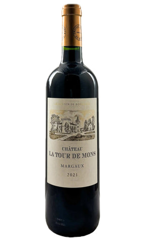 Bottle of Chateau La Tour de Mons, Margaux, 2021 - Red Wine - Flatiron Wines & Spirits - New York