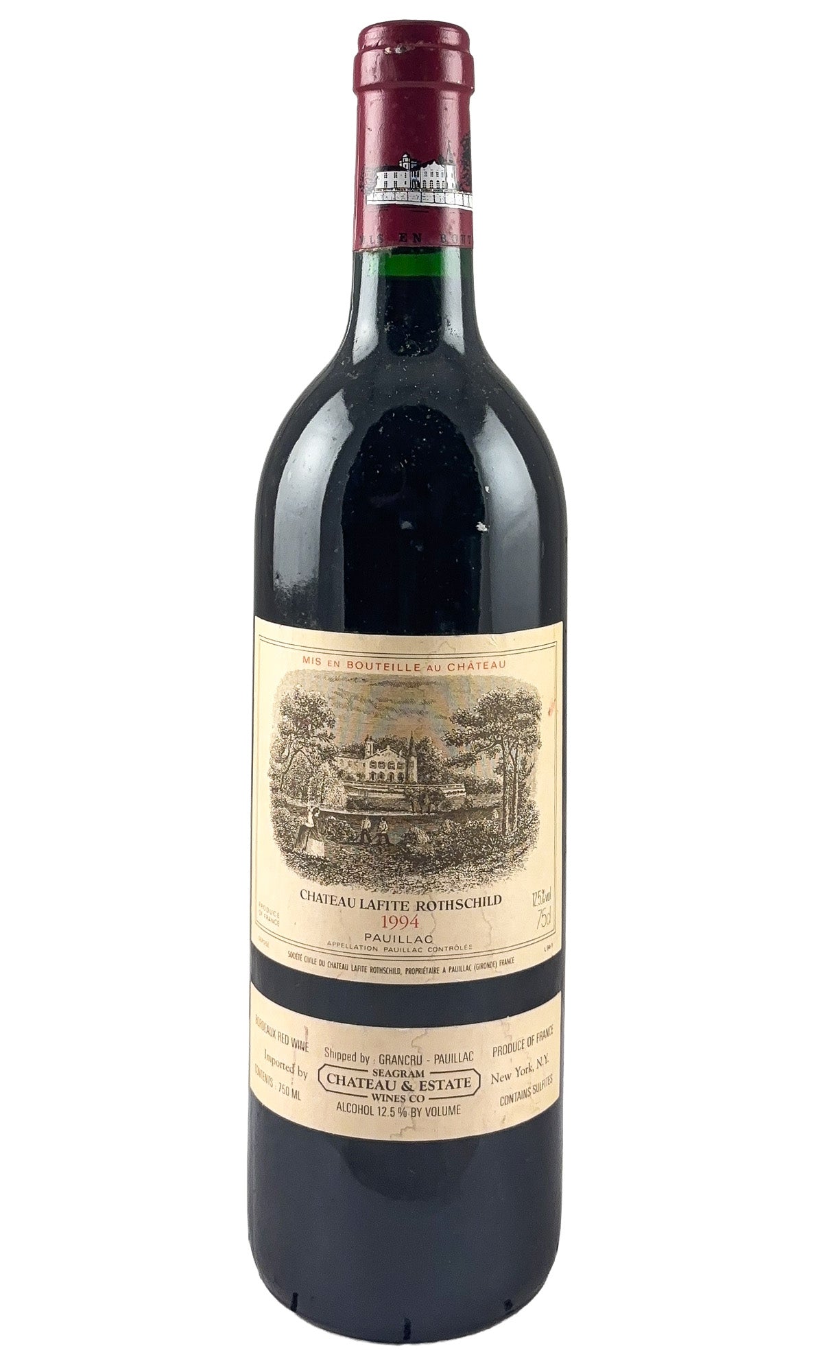 Bottle of Chateau Lafite-Rothschild, Pauillac, 1994 - Red Wine - Flatiron Wines & Spirits - New York