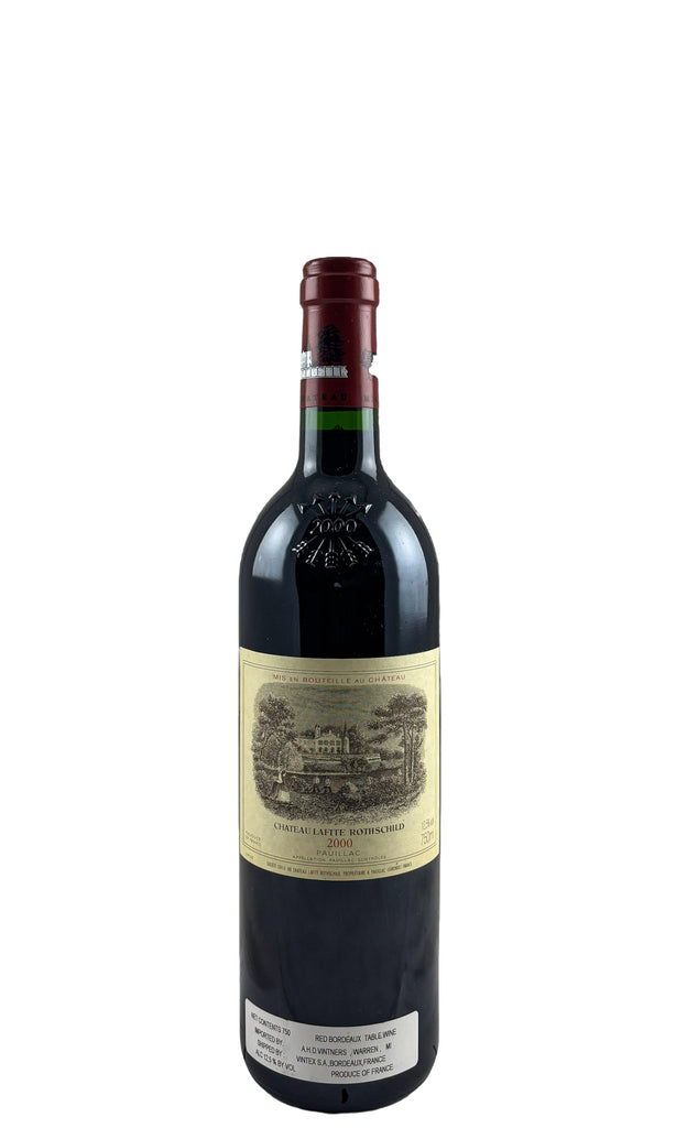 Bottle of Chateau Lafite-Rothschild, Pauillac, 2000 - Red Wine - Flatiron Wines & Spirits - New York