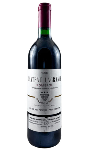 Bottle of Chateau Lagrange, Pomerol, 1990 - Red Wine - Flatiron Wines & Spirits - New York