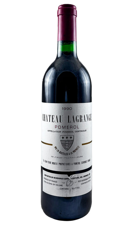 Bottle of Chateau Lagrange, Pomerol, 1990 - Red Wine - Flatiron Wines & Spirits - New York