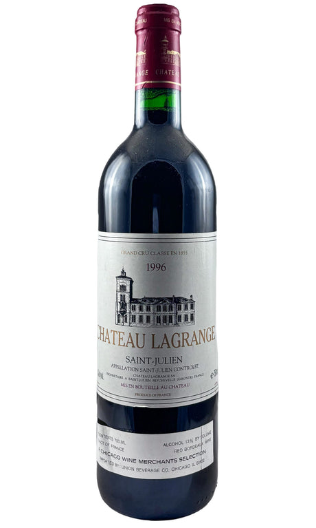 Bottle of Chateau Lagrange, Saint Julien, 1996 - Red Wine - Flatiron Wines & Spirits - New York