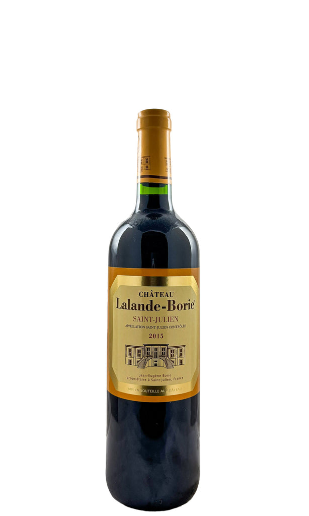 Bottle of Chateau Lalande Borie, Saint Julien, 2015 (Ex-Negociant) - Red Wine - Flatiron Wines & Spirits - New York