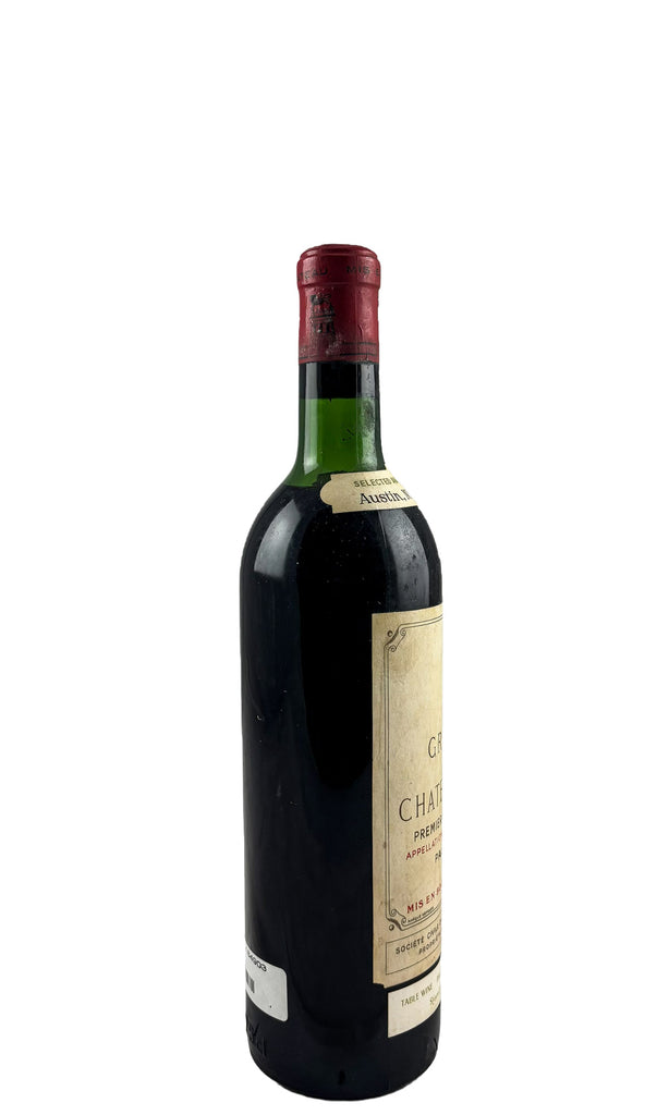 Bottle of Chateau Latour, Pauillac, 1959 - Red Wine - Flatiron Wines & Spirits - New York