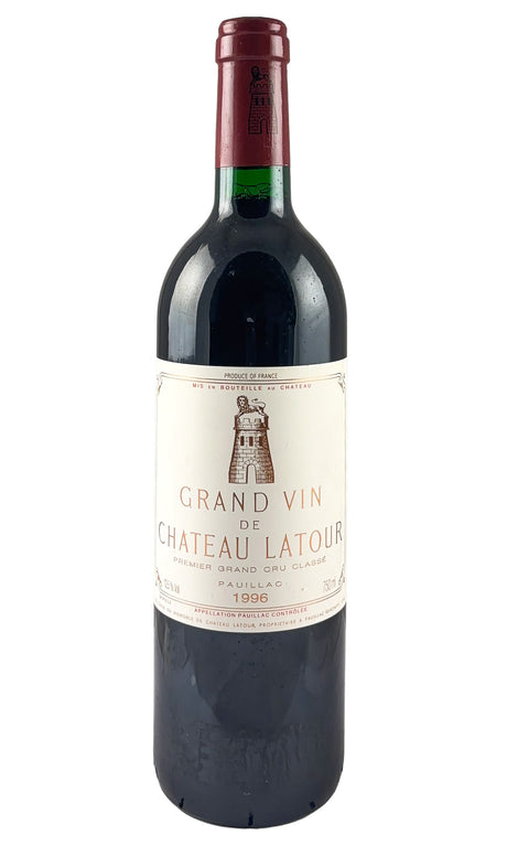 Bottle of Chateau Latour, Pauillac, 1996 - Red Wine - Flatiron Wines & Spirits - New York