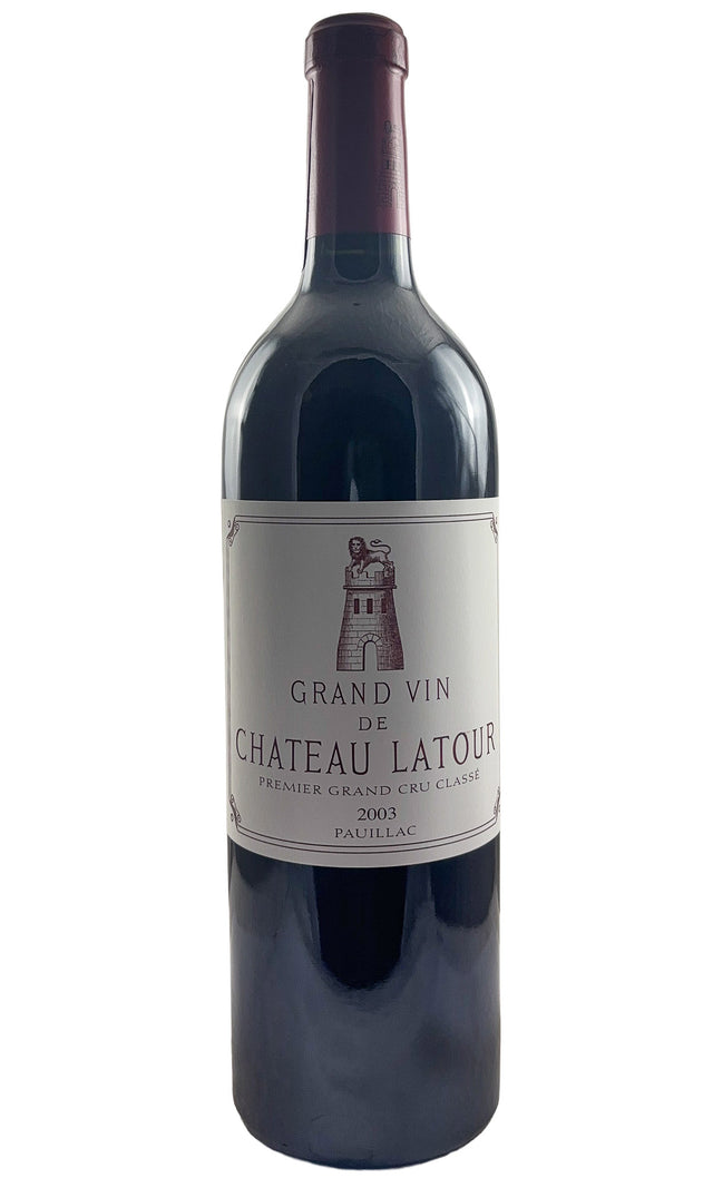 Bottle of Chateau Latour, Pauillac, 2003 - Red Wine - Flatiron Wines & Spirits - New York
