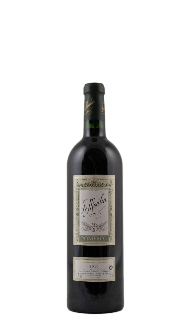 Bottle of Chateau Le Moulin, Pomerol, 2010 - Red Wine - Flatiron Wines & Spirits - New York