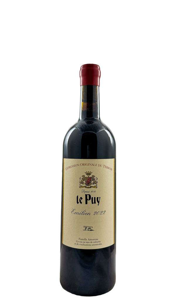 Bottle of Chateau Le Puy, VdF "Emilien", 2022 - Red Wine - Flatiron Wines & Spirits - New York