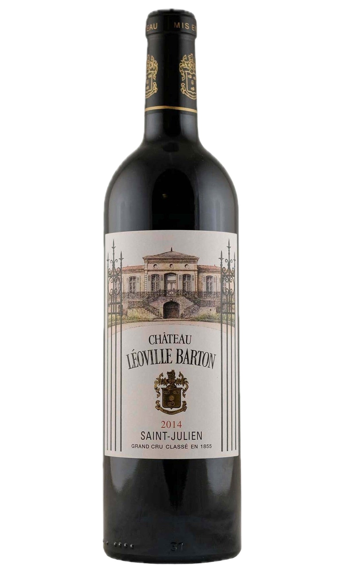 Bottle of Chateau Leoville-Barton, Saint-Julien, 2014 - Red Wine - Flatiron Wines & Spirits - New York