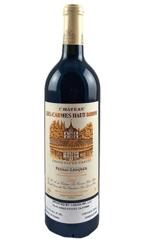 Bottle of Chateau Les Carmes Haut-Brion, Pessac-Leognan, 2000 - Red Wine - Flatiron Wines & Spirits - New York