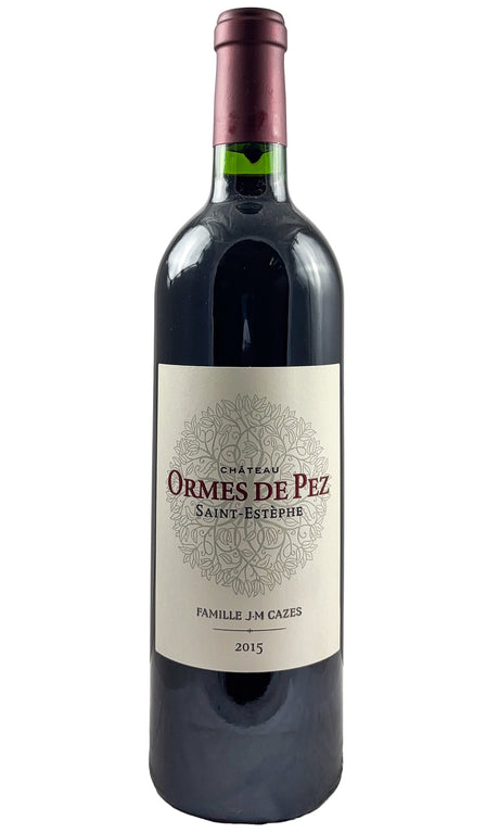 Bottle of Chateau Les Ormes-de-Pez, Saint-Estephe Cru Bourgeois , 2015 - Red Wine - Flatiron Wines & Spirits - New York