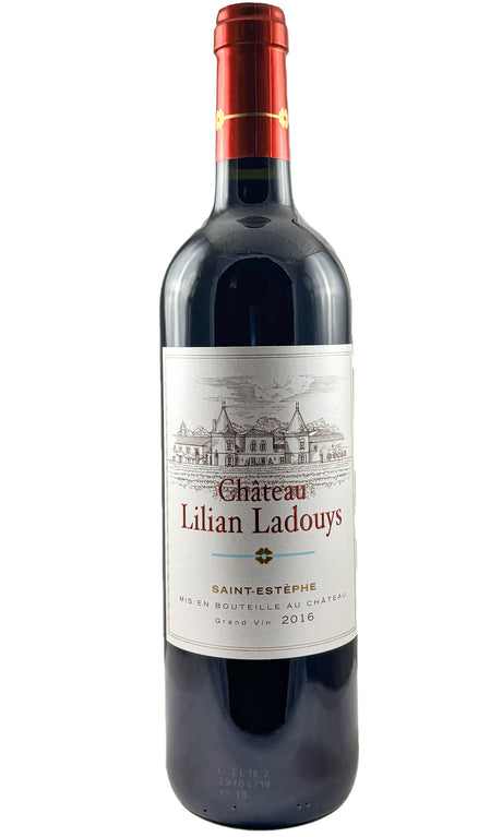 Bottle of Chateau Lilian Ladouys, Saint-Estephe Cru Bourgeois, 2016 - Red Wine - Flatiron Wines & Spirits - New York