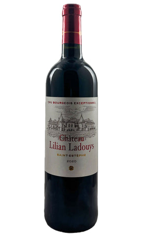Bottle of Chateau Lilian Ladouys, Saint-Estephe Cru Bourgeois, 2020 - Red Wine - Flatiron Wines & Spirits - New York