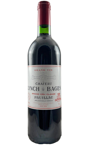Bottle of Chateau Lynch-Bages, Pauillac, 2001 - Red Wine - Flatiron Wines & Spirits - New York