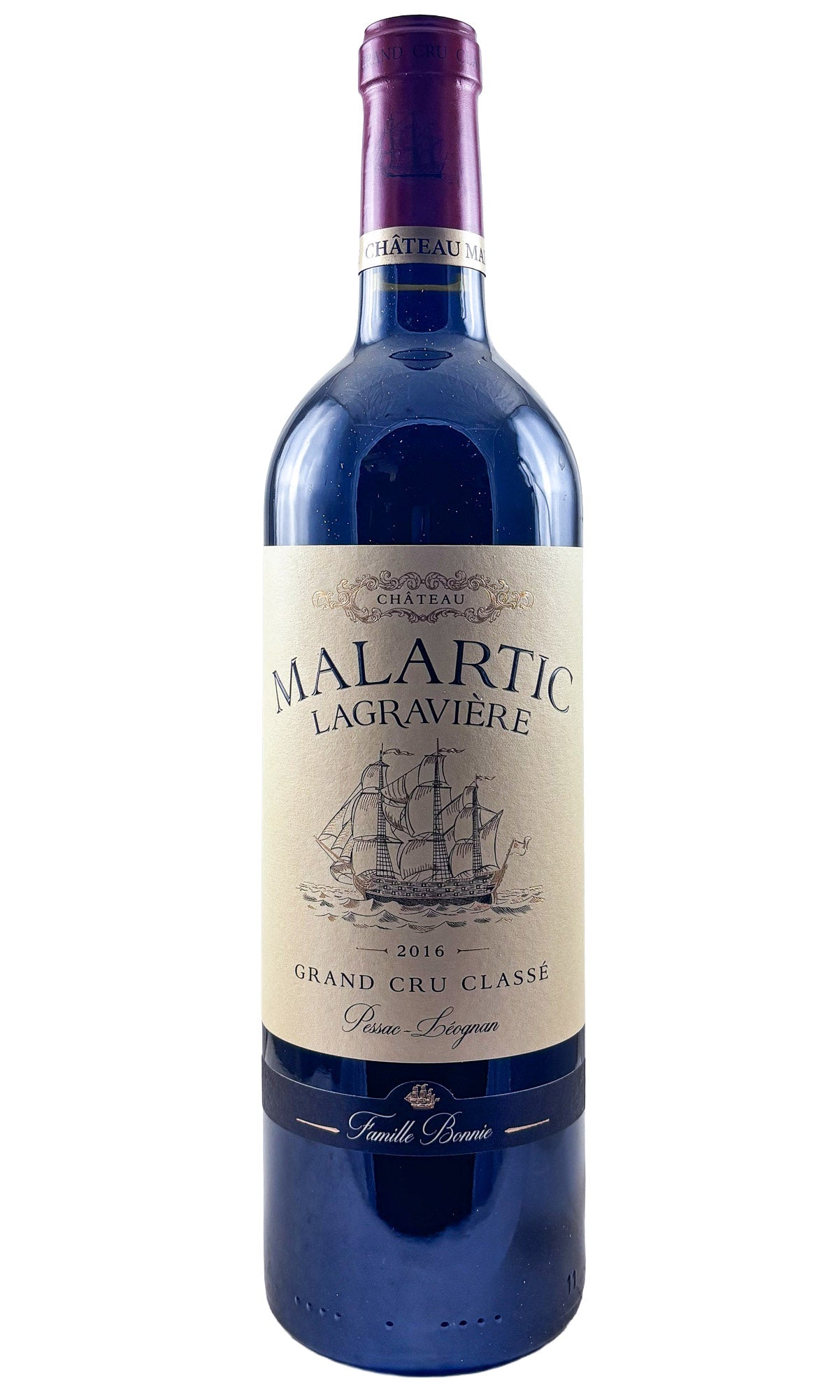 Bottle of Chateau Malartic Lagraviere, Pessac-Leognan, 2016 - - Flatiron Wines & Spirits - New York