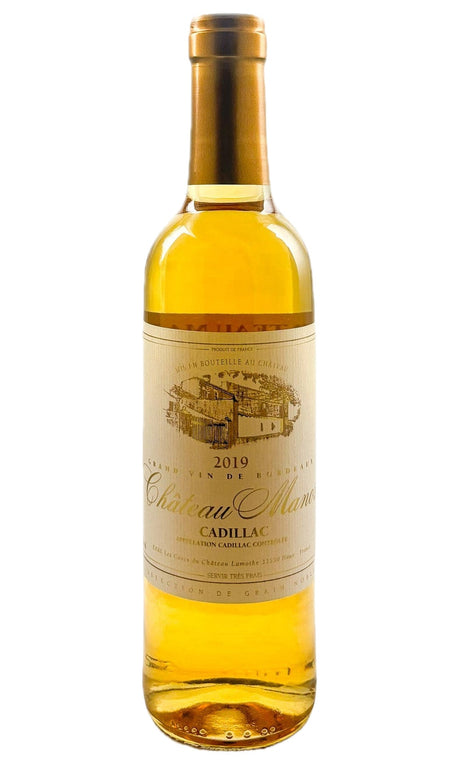 Bottle of Chateau Manos, Cadillac, 2019 (375ml) - Dessert Wine - Flatiron Wines & Spirits - New York