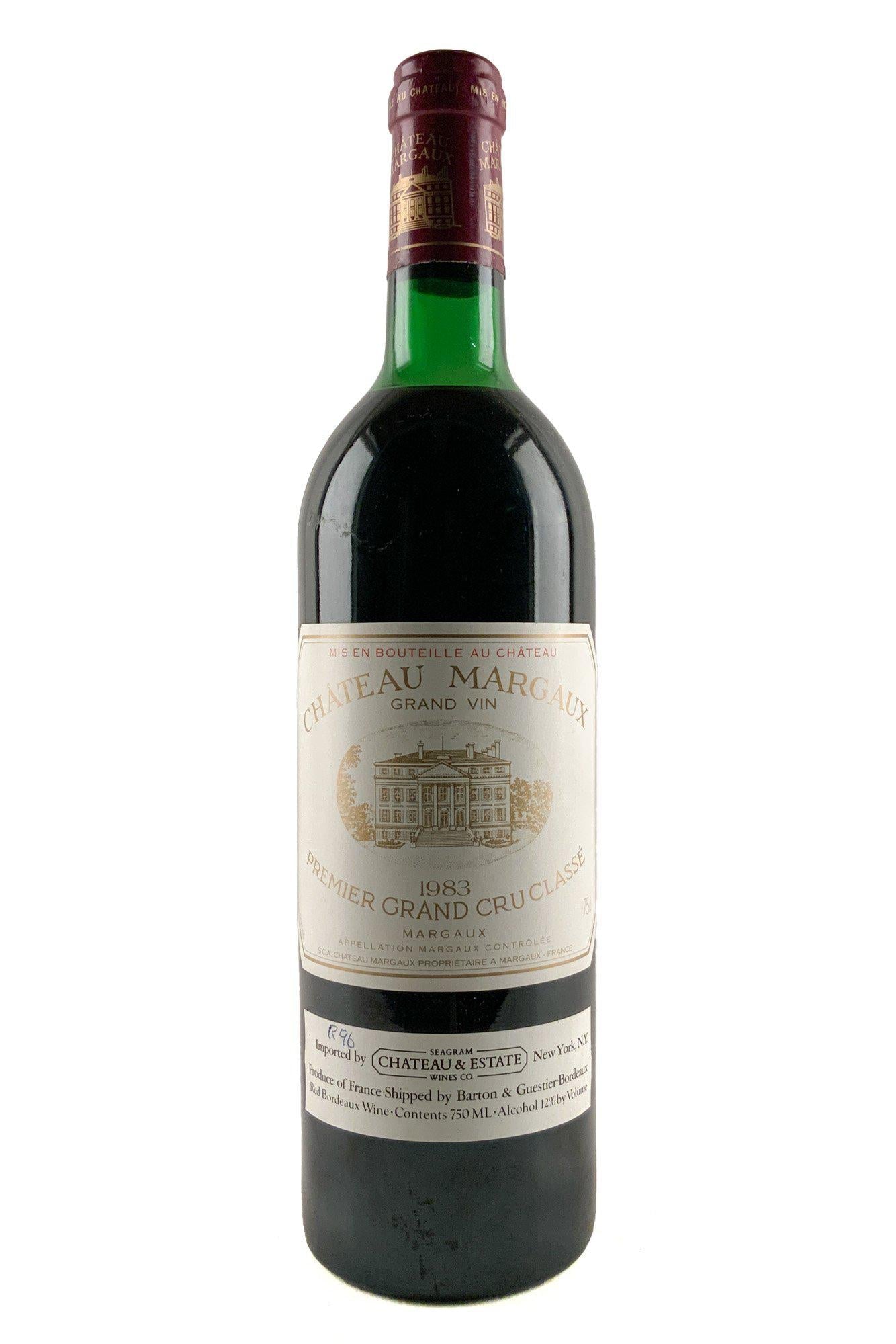 シャトーマルゴー Chateau Margaux 1983 Chateau Margaux, Margaux, 1983 – Flatiron Wines & Spirits NYC