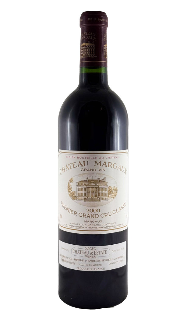 Bottle of Chateau Margaux, Margaux 1er Cru Classe, 2000 - Red Wine - Flatiron Wines & Spirits - New York