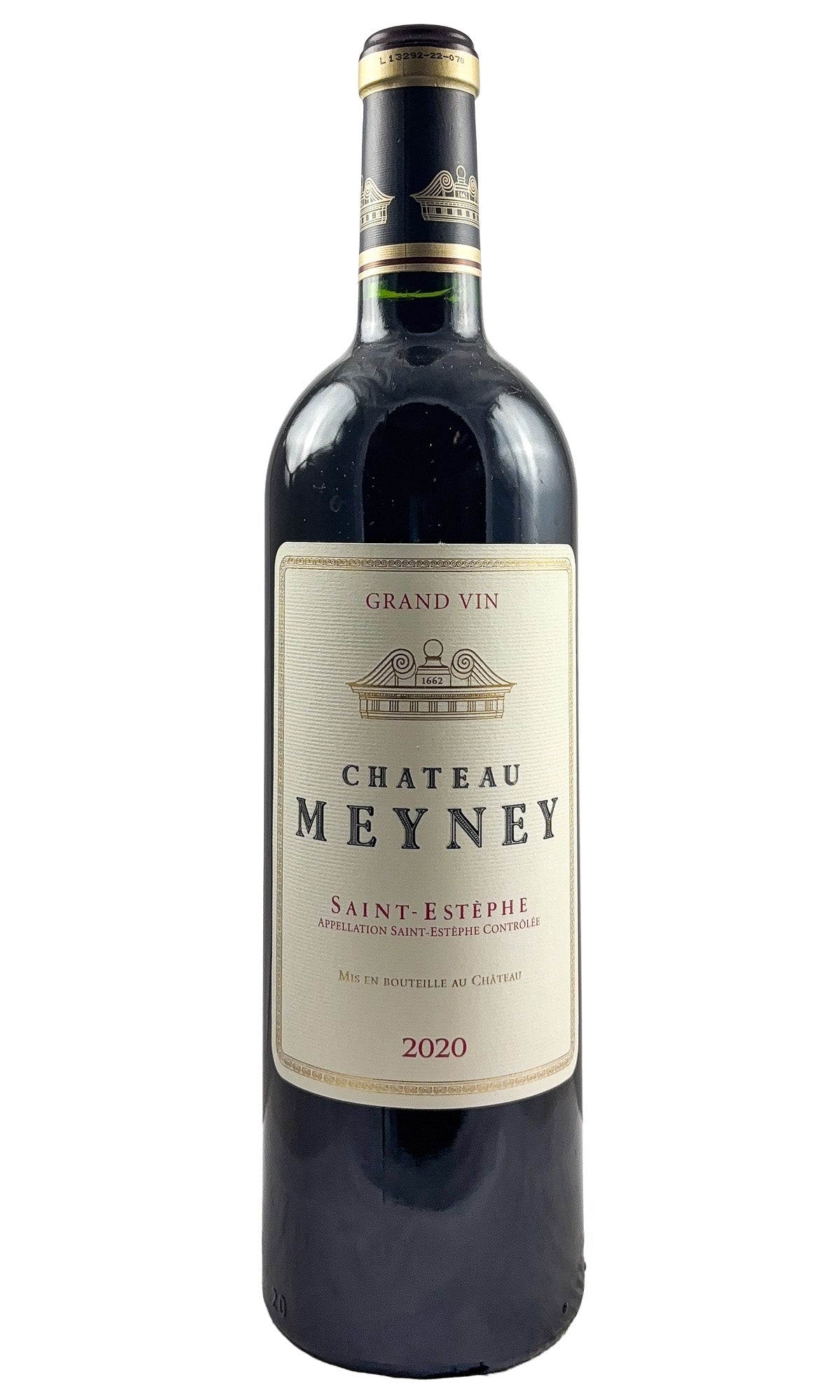 Bottle of Chateau Meyney, Saint-Estephe, 2020 - Red Wine - Flatiron Wines & Spirits - New York