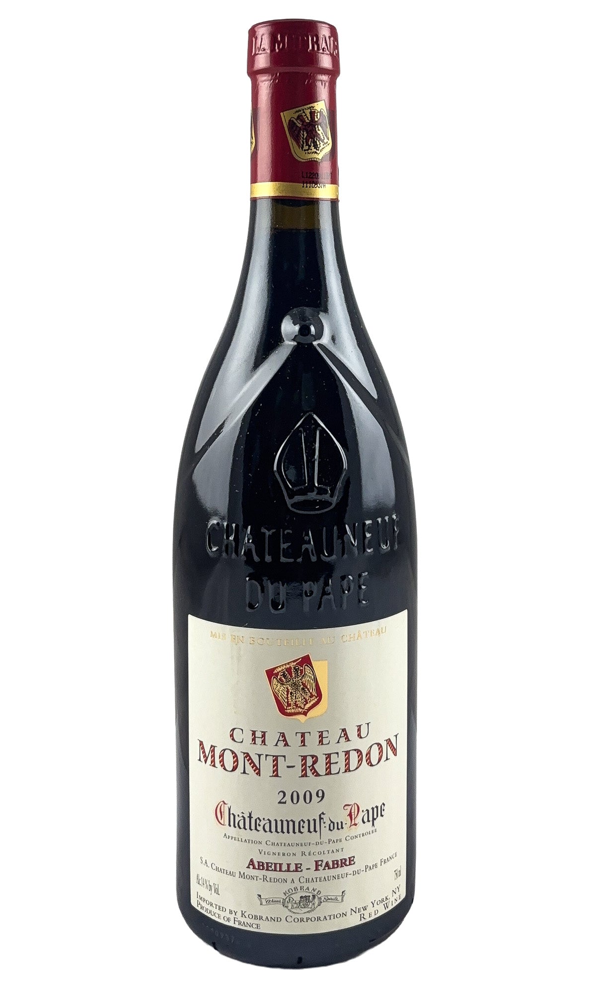 Bottle of Chateau Mont-Redon, Chateauneuf-du-Pape, 2009 - Red Wine - Flatiron Wines & Spirits - New York