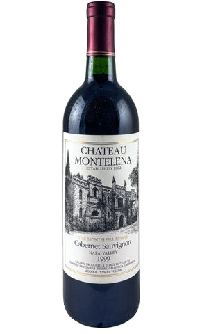 Bottle of Chateau Montelena, Cabernet Sauvignon Estate, 1999 - Red Wine - Flatiron Wines & Spirits - New York