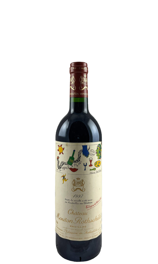 Bottle of Chateau Mouton-Rothschild, Pauillac, 1997 - Red Wine - Flatiron Wines & Spirits - New York