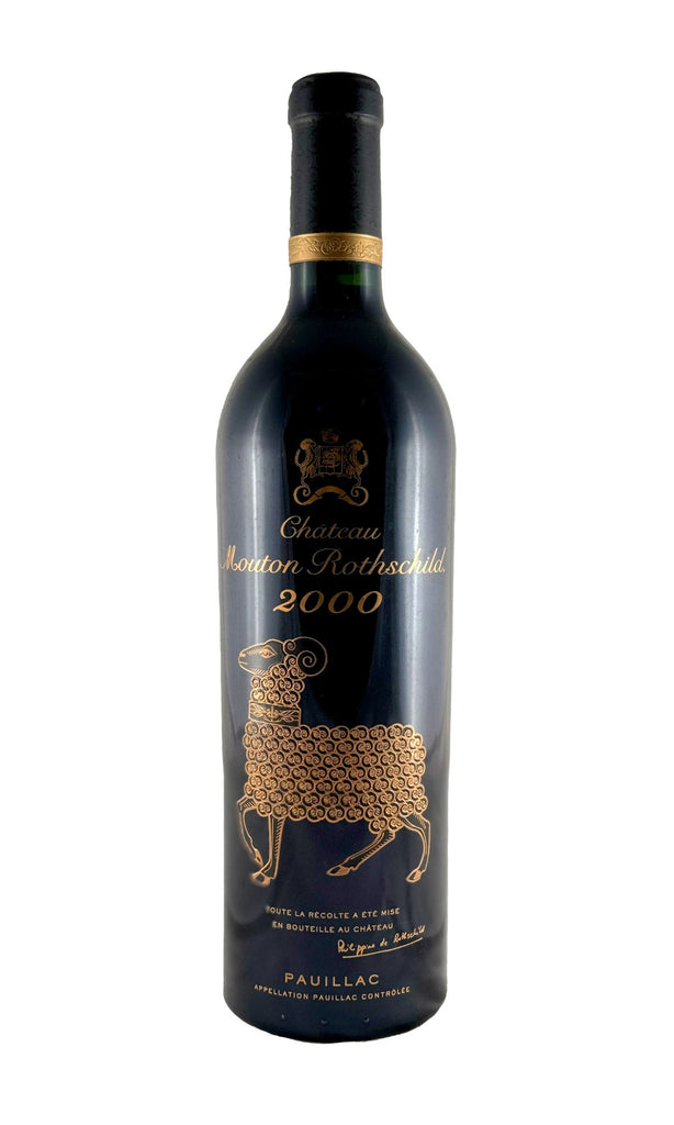 Bottle of Chateau Mouton-Rothschild, Pauillac, 2000 - Red Wine - Flatiron Wines & Spirits - New York