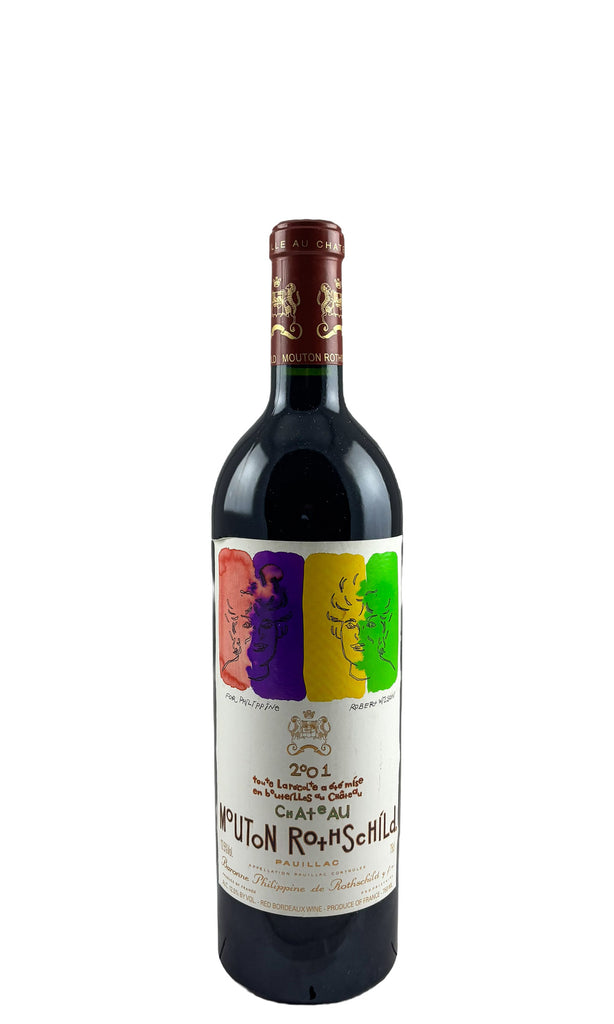 Bottle of Chateau Mouton-Rothschild, Pauillac, 2001 - Red Wine - Flatiron Wines & Spirits - New York