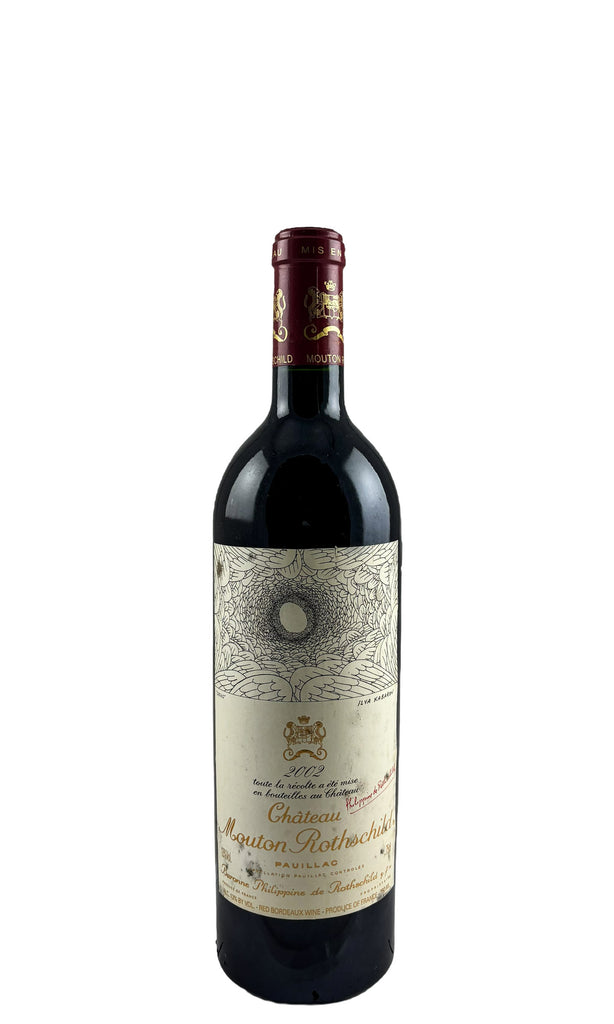 Bottle of Chateau Mouton-Rothschild, Pauillac, 2002 - Red Wine - Flatiron Wines & Spirits - New York