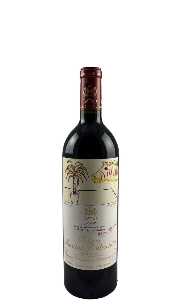 Bottle of Chateau Mouton-Rothschild, Pauillac, 2006 - Red Wine - Flatiron Wines & Spirits - New York