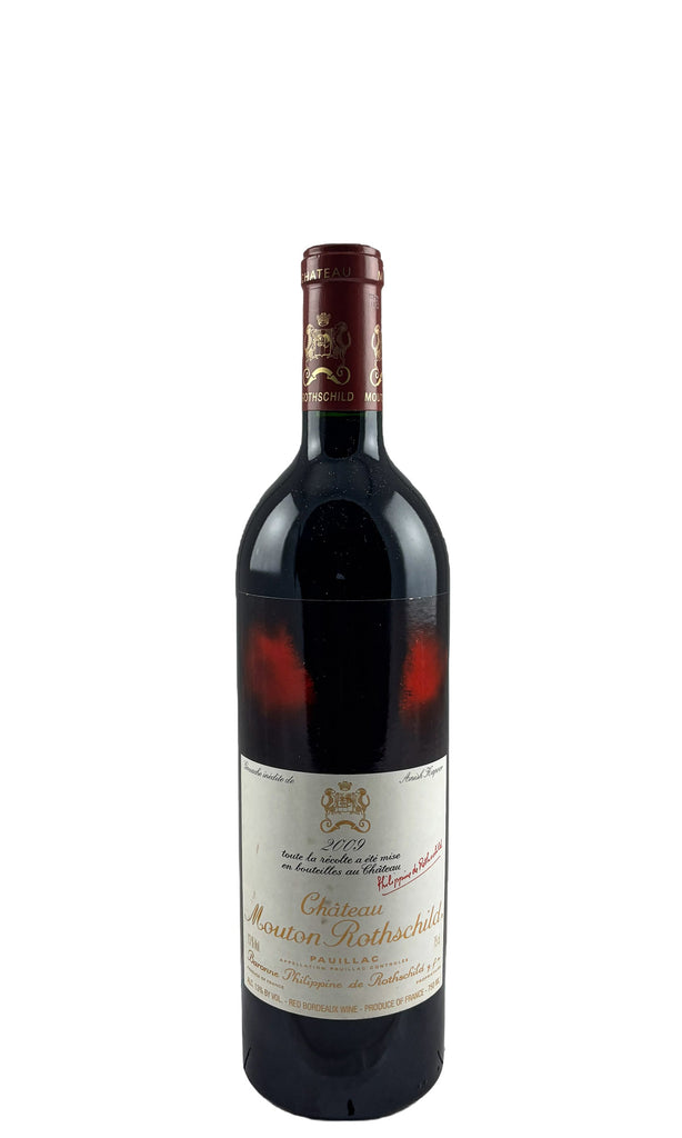 Bottle of Chateau Mouton-Rothschild, Pauillac, 2009 - Red Wine - Flatiron Wines & Spirits - New York