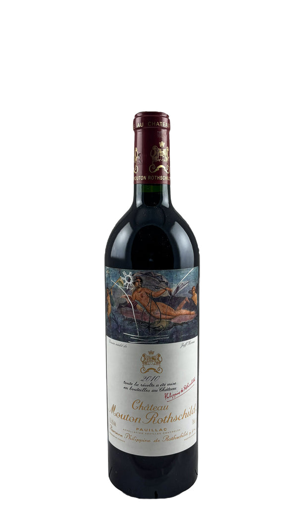 Bottle of Chateau Mouton-Rothschild, Pauillac, 2010 - Red Wine - Flatiron Wines & Spirits - New York