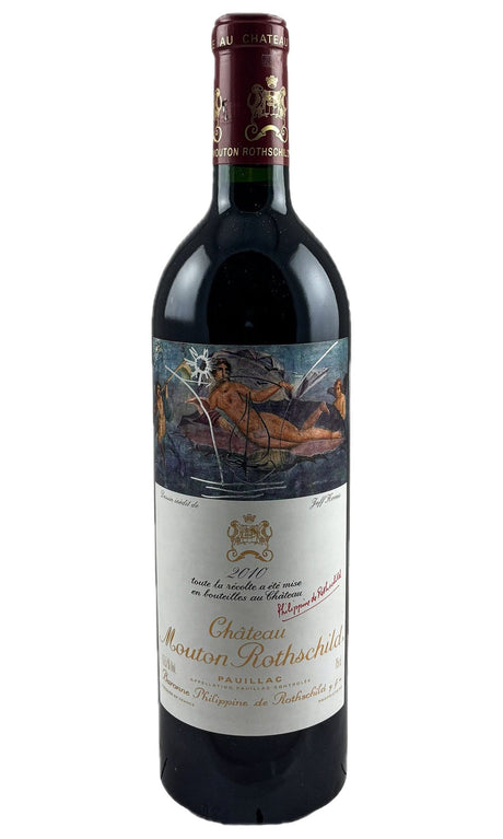 Bottle of Chateau Mouton-Rothschild, Pauillac, 2010 - Red Wine - Flatiron Wines & Spirits - New York