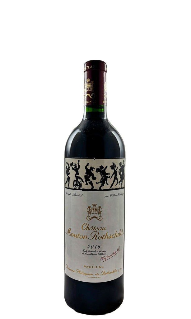 Bottle of Chateau Mouton-Rothschild, Pauillac, 2016 (Ex-Negociant) - Red Wine - Flatiron Wines & Spirits - New York