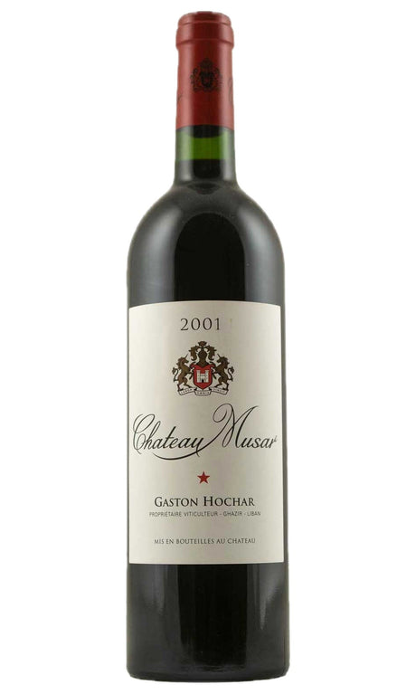 Bottle of Chateau Musar, Bekaa Valley Rouge, 2001 - Red Wine - Flatiron Wines & Spirits - New York