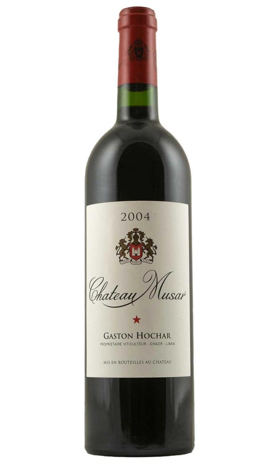 Bottle of Chateau Musar, Bekaa Valley Rouge, 2004 - Red Wine - Flatiron Wines & Spirits - New York