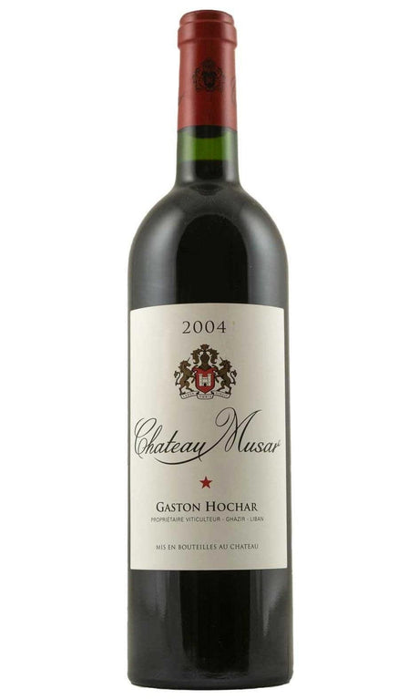 Bottle of Chateau Musar, Bekaa Valley Rouge, 2004 - Red Wine - Flatiron Wines & Spirits - New York