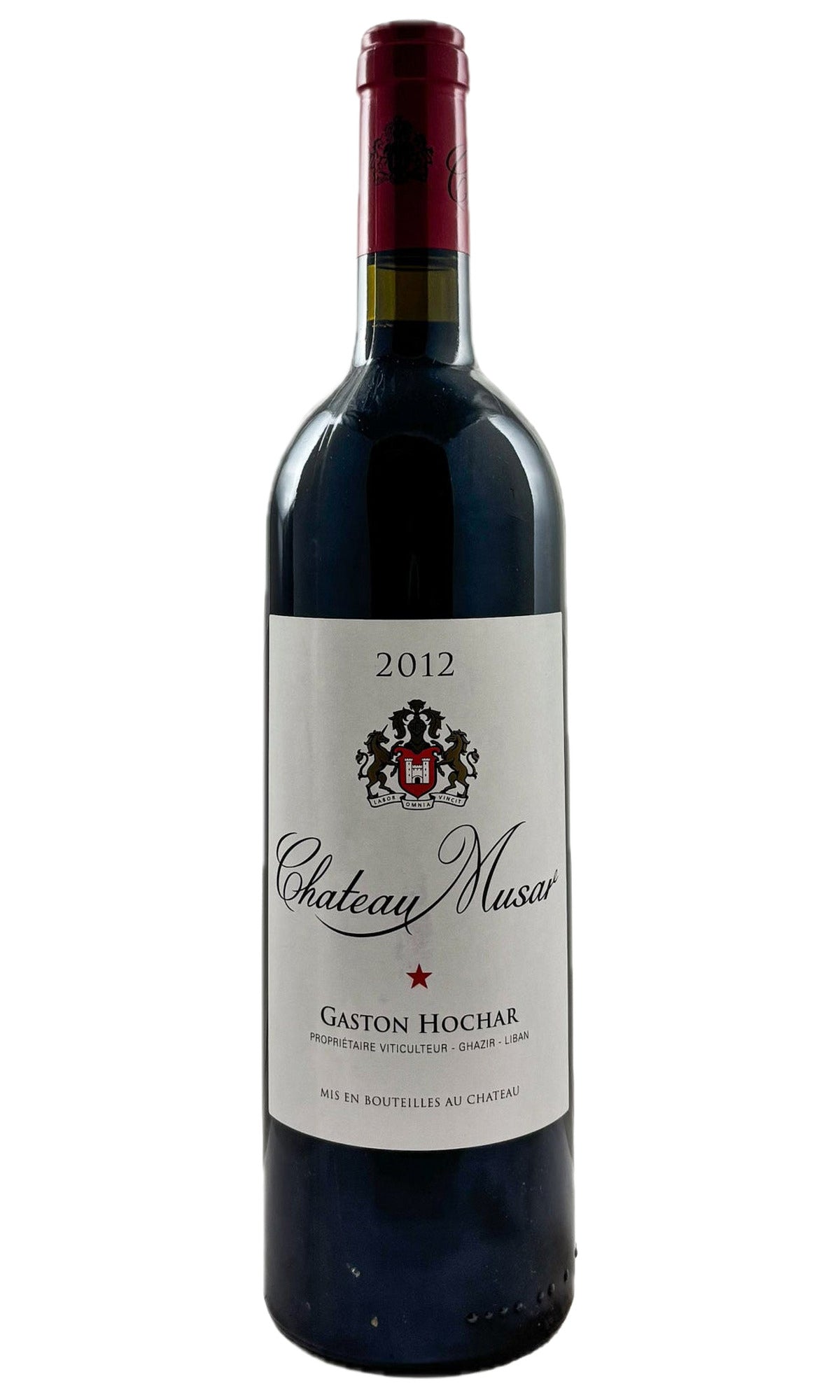 Bottle of Chateau Musar, Bekaa Valley Rouge, 2012 - Red Wine - Flatiron Wines & Spirits - New York