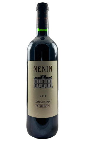 Bottle of Chateau Nenin, Pomerol, 2010 - Red Wine - Flatiron Wines & Spirits - New York