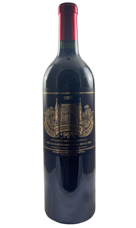 Bottle of Chateau Palmer, Margaux, 2005 - Red Wine - Flatiron Wines & Spirits - New York