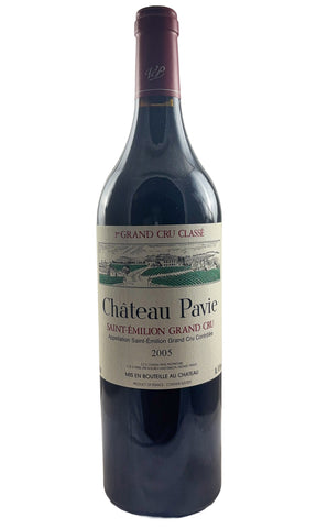 Bottle of Chateau Pavie, Saint-Emilion, 2005 - Red Wine - Flatiron Wines & Spirits - New York