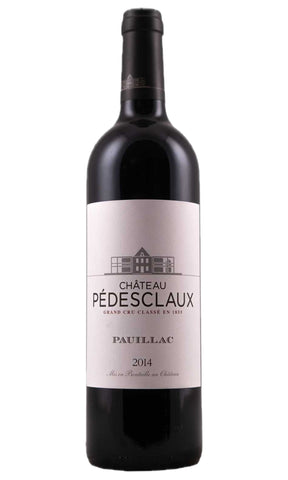 Bottle of Chateau Pedesclaux, Pauillac, 2014 - Red Wine - Flatiron Wines & Spirits - New York