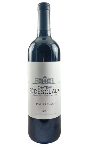 Bottle of Chateau Pedesclaux, Paulilac, 2016 - Red Wine - Flatiron Wines & Spirits - New York