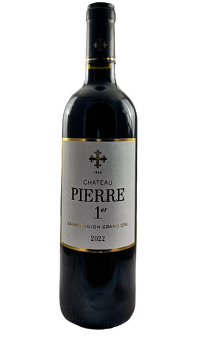 Bottle of Chateau Pierre, 1er Saint Emilion Grand Cru, 2022 - Red Wine - Flatiron Wines & Spirits - New York