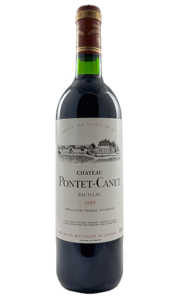 Chateau Pontet-Canet, Pauillac, 1989 – Flatiron Wines & Spirits NYC