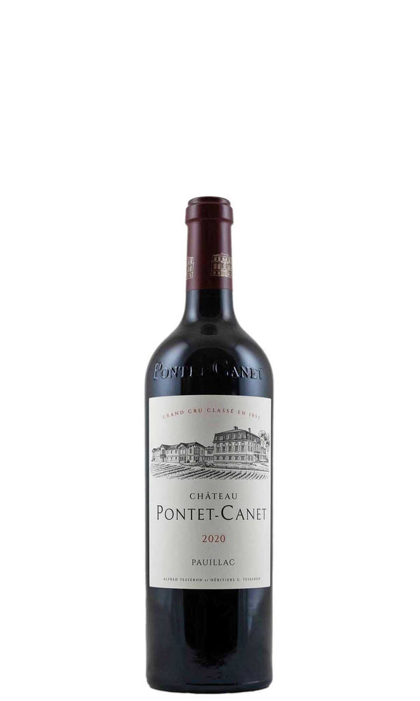 Bottle of Chateau Pontet-Canet, Pauillac 5eme Grand Cru Classe, 2020 - Red Wine - Flatiron Wines & Spirits - New York