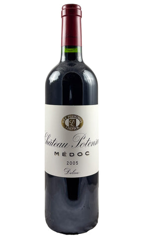 Bottle of Chateau Potensac, Medoc, 2005 - Red Wine - Flatiron Wines & Spirits - New York