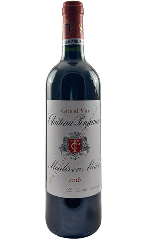 Bottle of Chateau Poujeaux, Moulis-en-Medoc, 2016 - Red Wine - Flatiron Wines & Spirits - New York