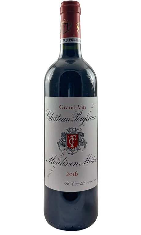 Bottle of Chateau Poujeaux, Moulis-en-Medoc, 2016 - Red Wine - Flatiron Wines & Spirits - New York